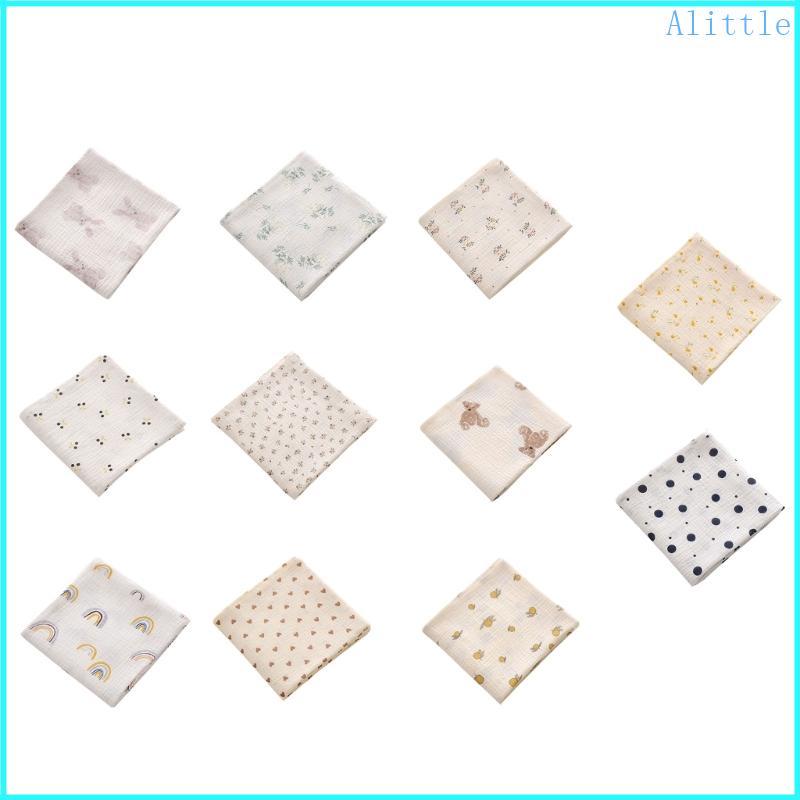 Alia Nâng Cấp Muslin Swaddle Chăn Cotton Muslin Vuông Mềm Mại Lớn Muslin Swaddles Vải Muslin Cho Bé 