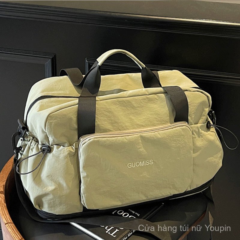 Travel Bag Lightweight Handheld Travel Luggage Bag Large Capacity Foldable Storage Bag Dry Wet Separ