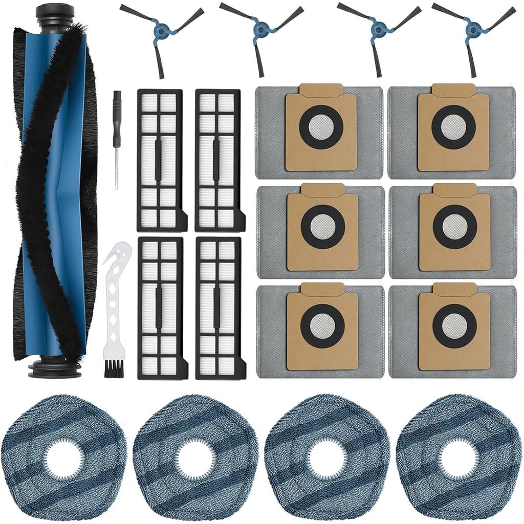 21 Chiếc X10 Pro Omni Bộ Linh Kiện Thay Thế Cho Eufy X10 Pro Omni Robot Hút Chân Không Phụ Kiện, 1 B