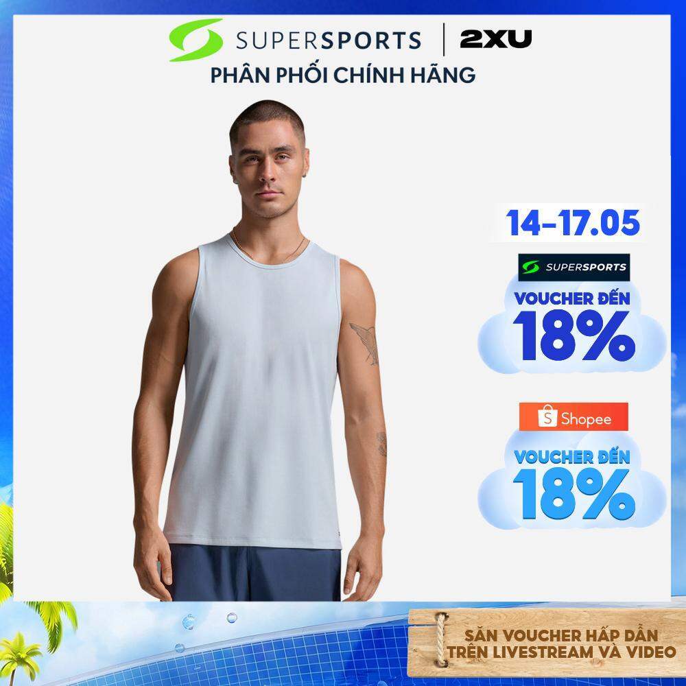 Áo Ba Lỗ Nam 2XU Aero Mesh - Xanh Dương - MR7440a-MSB/BRF