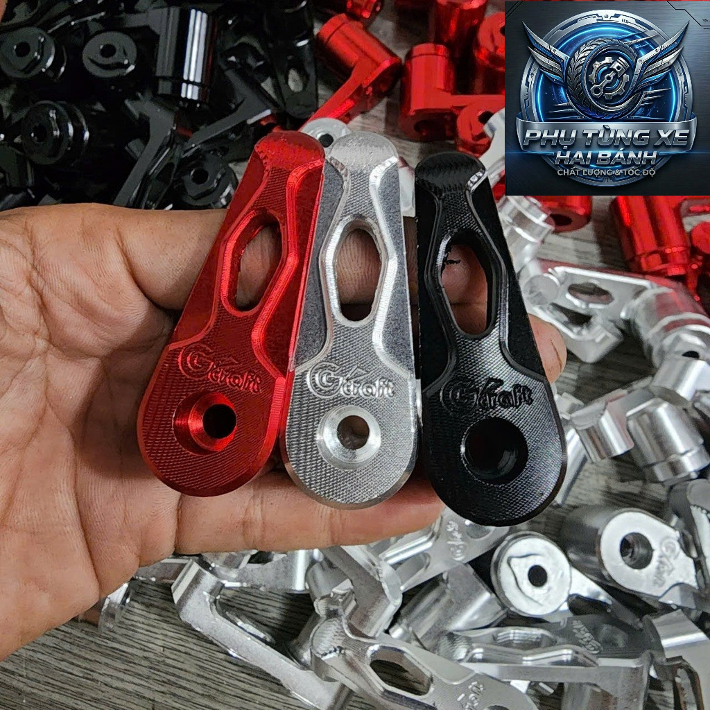 Móc Giữa Treo Đồ Nhôm CNC Cao Cấp Mẩu ( Gcraft )