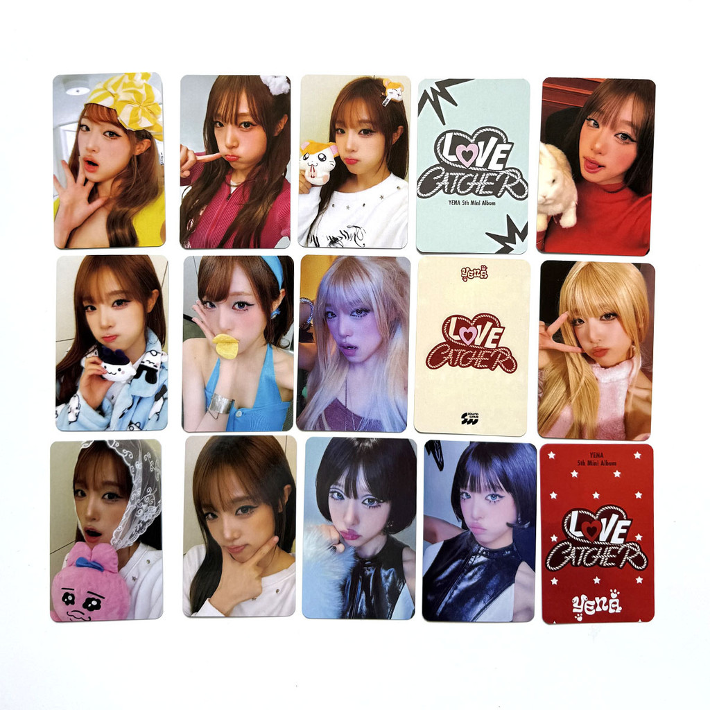 5-18 Chiếc YENA LOVE CATCHER BROADCAST Lomo Cards Diễn Viên Phim Truyền Hình Hàn Quốc Cha EunWoo Las