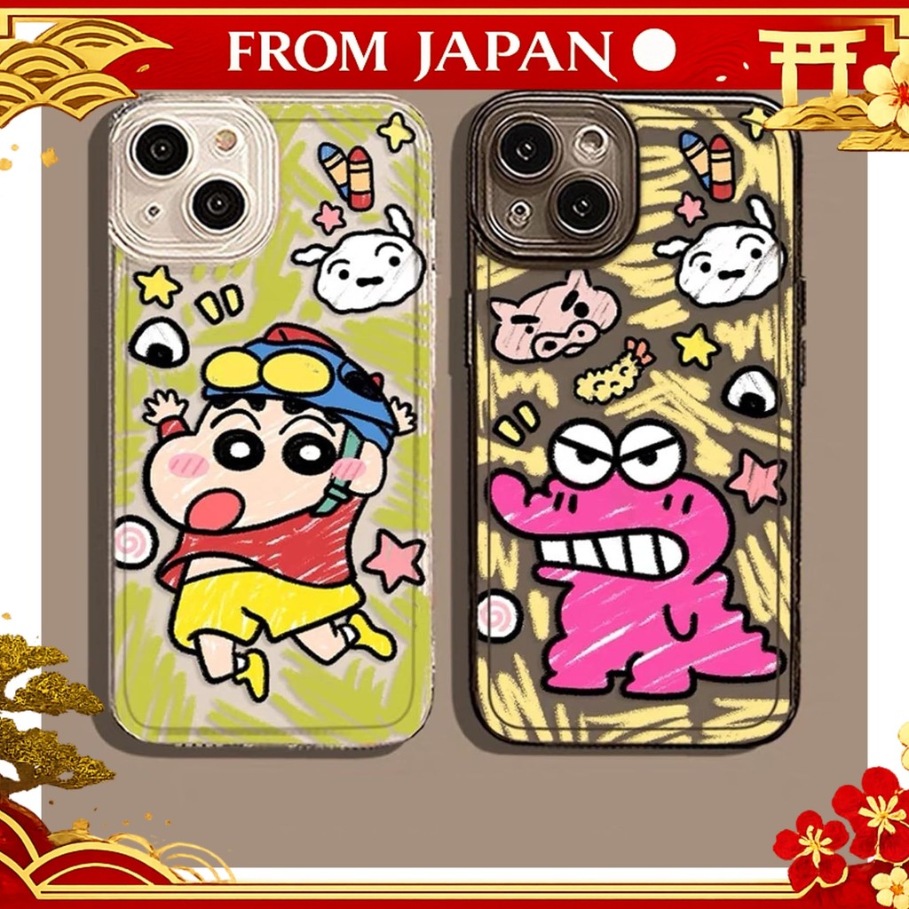 Smartphone Case Crayon Shin-chan iPhone Case for iPhone 161514131211 Mobile TPU Case Shin-chan Clear
