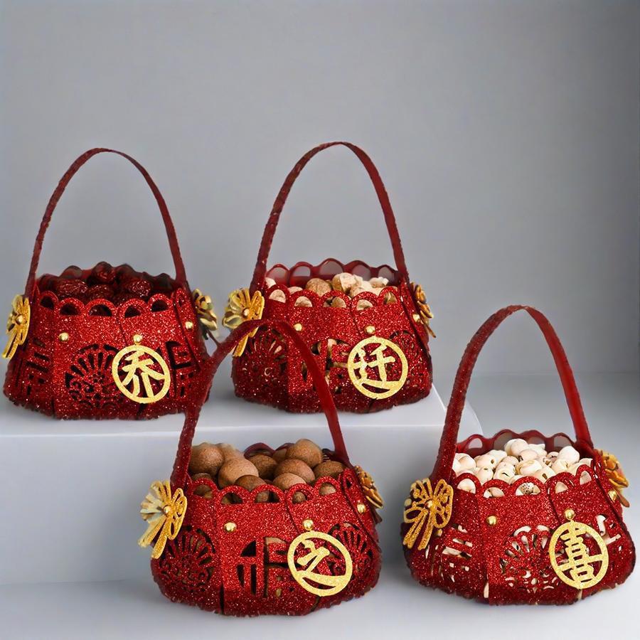 Đĩa Trái Cây Tân Gia Niềm Vui Trang Trí Di Chuyển Mới Nhà Vào Lễ Vật Trang Trí Thiết Yếu Ốc Vui Nhộn