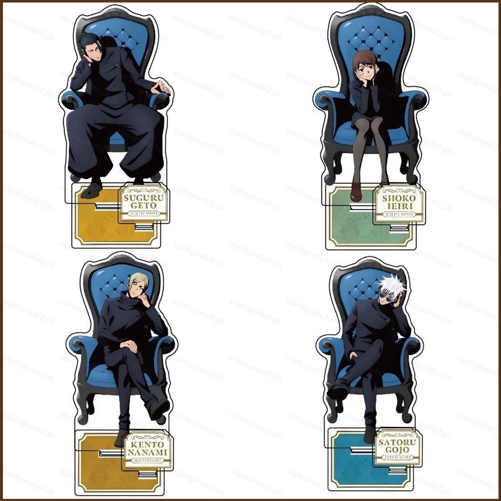 Mô Hình Acrylic Jujutsu Kaisen – Standee Gojo Satoru, Geto Suguru, Trang Trí Bàn, Quà Tặng