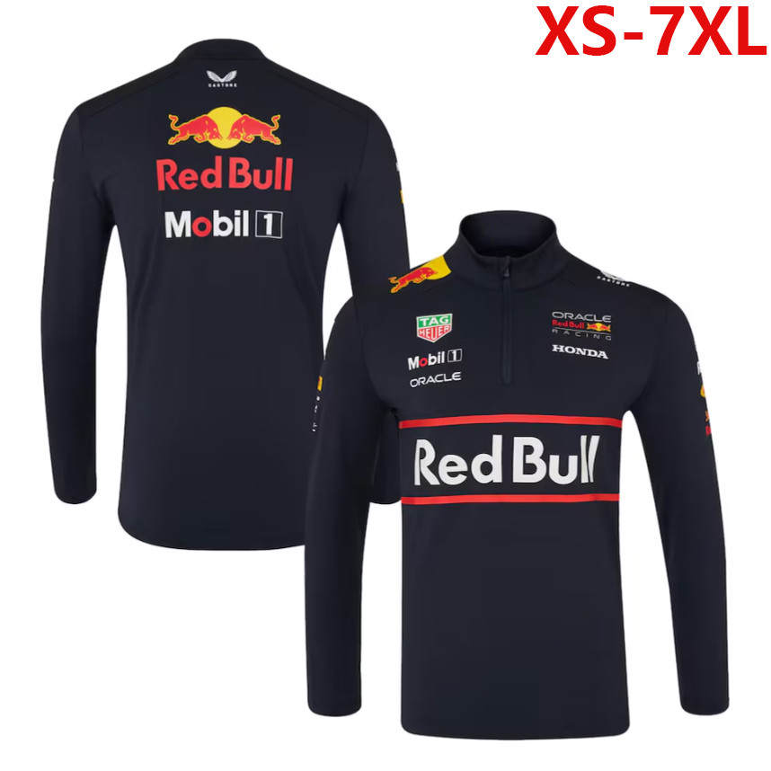 2026 Áo thun dài tay Unisex F1 mới + F1 Red Bull Racing Team Jersey