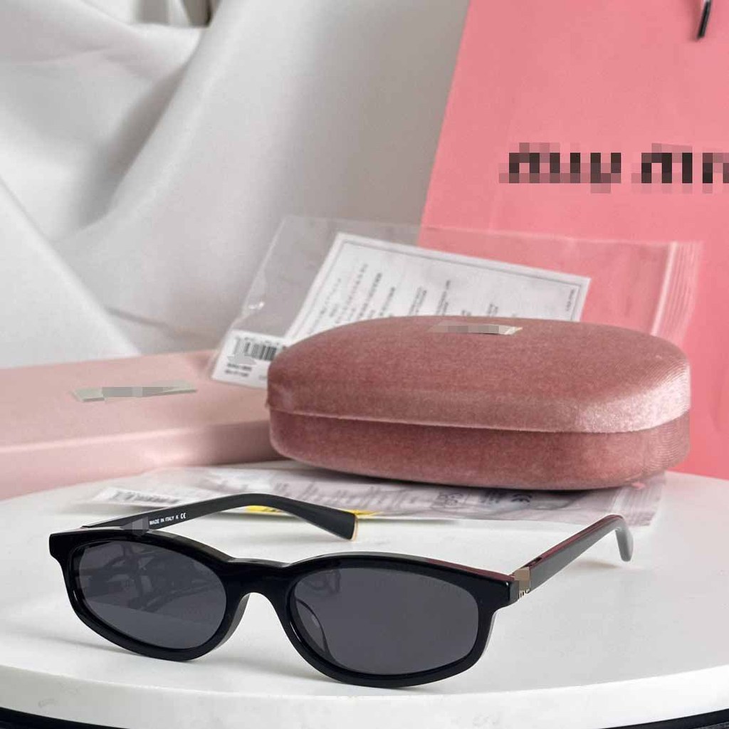 WQUU MIU*MM Sunglasses Fashion Versatile Unisex Sunglasses SMU06S