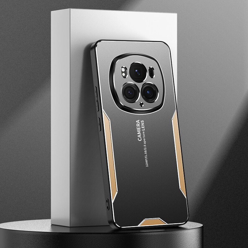 Dành Cho Huawei Honor Magic 6 Pro Magic 6 Ốp Điện Thoại Hợp Kim Nhôm Mờ + TPU + PC Vỏ Điện Thoại Chố