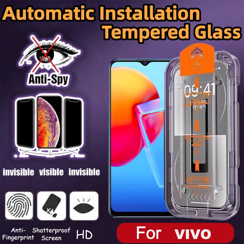 kính cường lực bảo mật màn hình lắp đặt dễ dàng cho VIVO Y97 Y95 Y93 Y91 Y76s Y75 Y73 Y72 Y55 Y53s Y