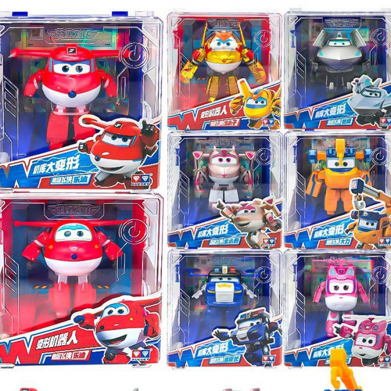 Người Bay Đồ Chơi Trẻ Em Bộ Đầy Đủ Kích Thước Lớn Ledi Nhỏ Aijin Kid Biến Dạng Robot Miễn Phí Vận Ch