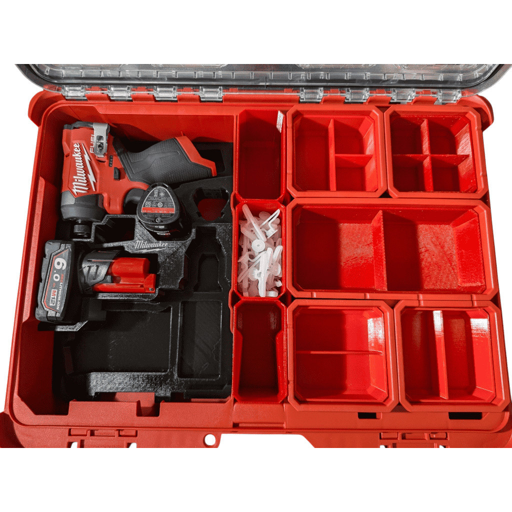Khay đựng khoan FPD2 (3404) và vít FID2 (3453) Milwaukee M12 cho thùng 8430