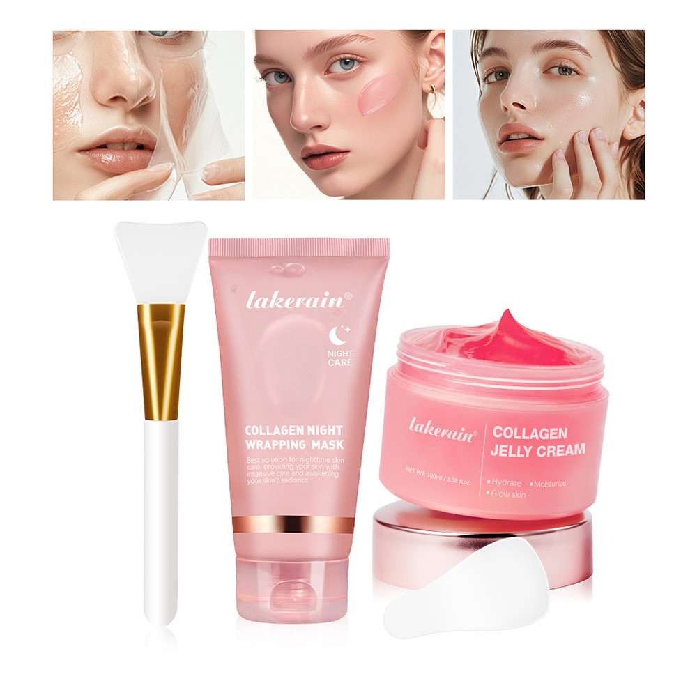 Mặt nạ Collagen Jelly Cream Collagen Essence Collagen Overnight Facial Mask Firming Dưỡng ẩm