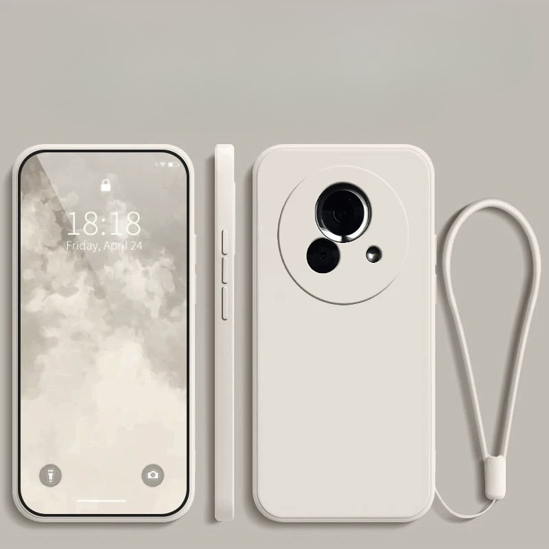 Ốp Lưng Cho Meizu Lucky 08 Lỏng Silicon Dây Dành Cho Meizu Lucky 08 Mềm TPU Chống Sốc Ốp lưng