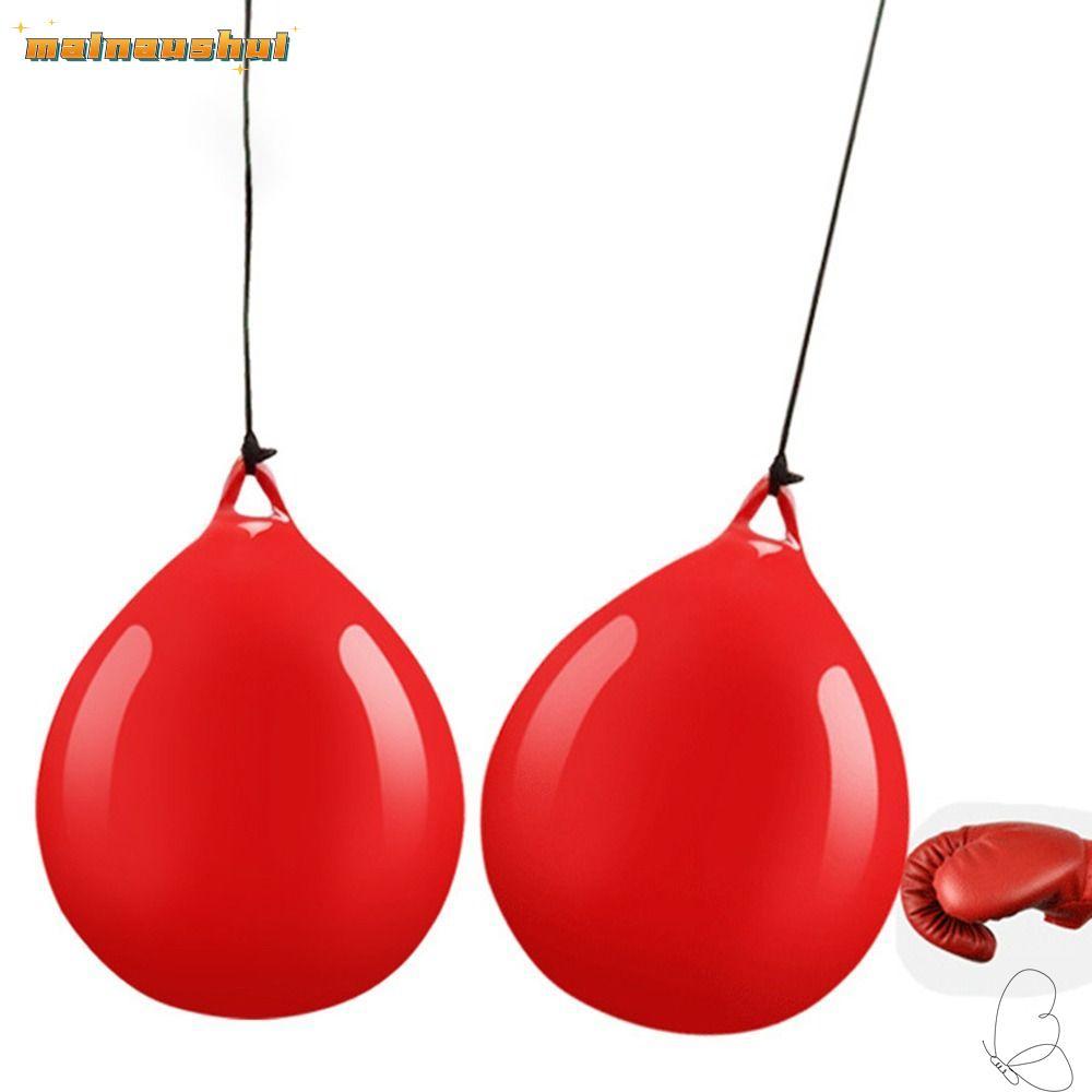 MAINAUSHUI Boxing Water Aqua Bag, PVC Boxing Practice Aqua Punching Bag, Thời trang treo màu đỏ nặng