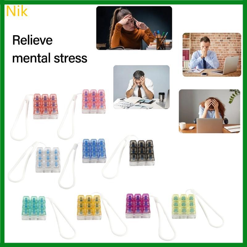 Nik 9 Key Bàn Phím Cơ Công Tắc Test Keycap Đồ Chơi Giảm Căng Thẳng