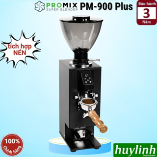 Máy xay cà phê công nghiệp Promix PM-900 PLUS - dao 64mm - Tích hợp nén cafe - Chính hãng