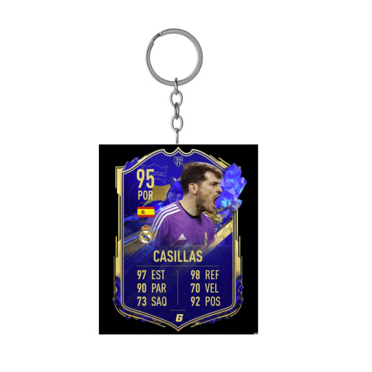 Casillas Toty Fut 23 Real Madrid Keychain