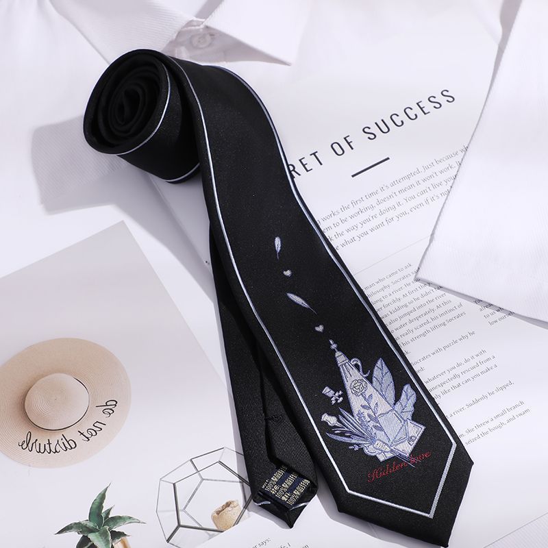 [Star Collection Order] Hidden Love Original Hand-Made Blue jk Phụ kiện vật thể nhỏ dk Nam jk Tie Nữ