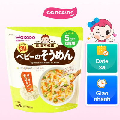 Mì somen không muối Easy Manma Wakodo cho bé
