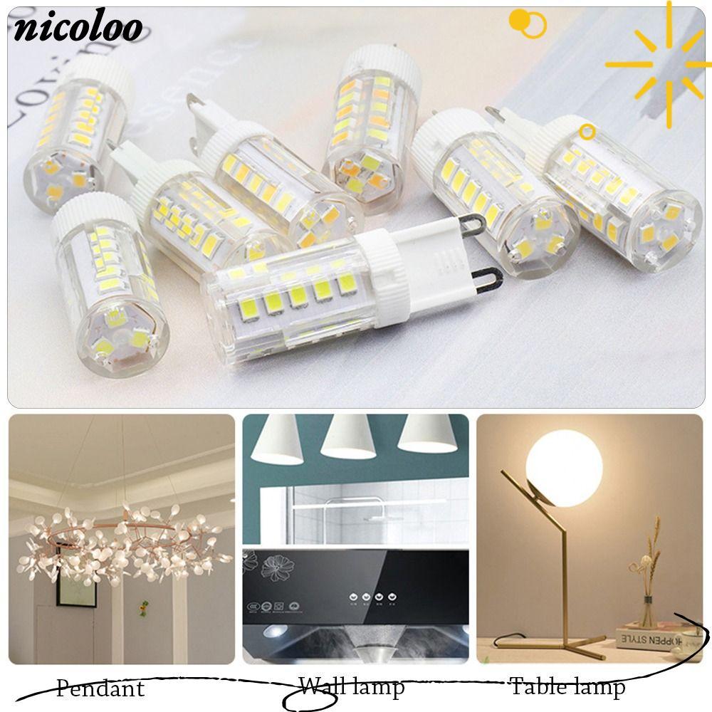 Bóng đèn LED NICOLOO No Flicker 5W 7W G4 G9 E14