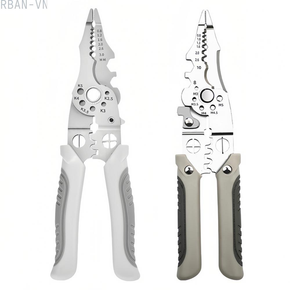 Multifunctional Wire Stripping Pliers for Various Wire Sizes and Electrical Jobs