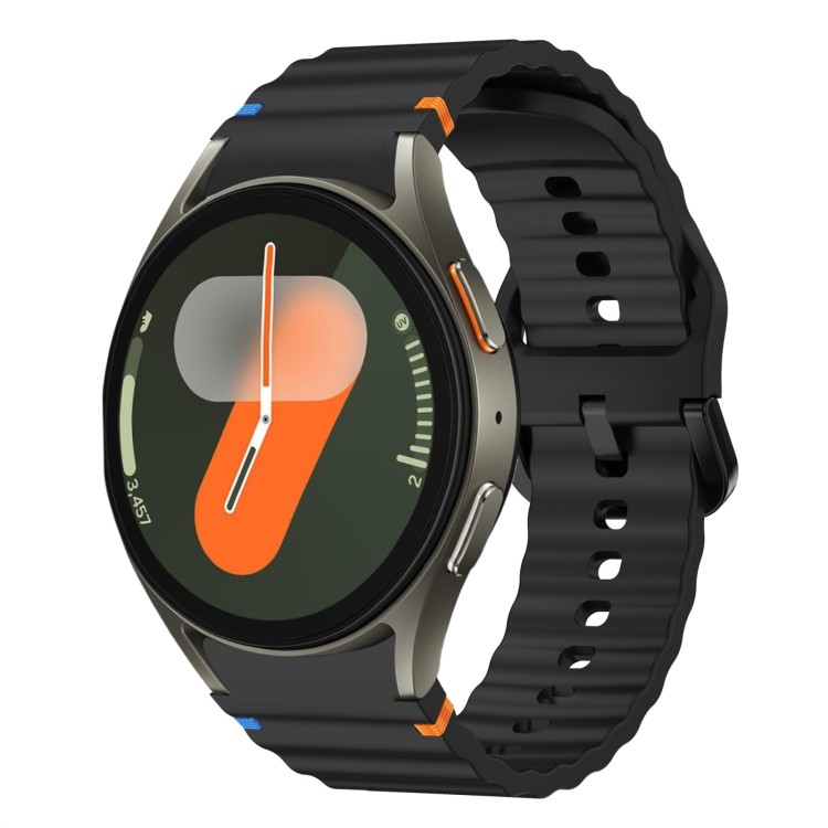 Để giao hàng Dây đeo đồng hồ silicon khâu họa tiết sóng cho Samsung Galaxy Watch 7 40 / 44mm / Samsu