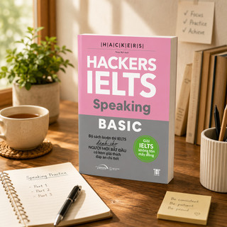 Sách – Hackers IELTS Basic Speaking – Luyện Nói IELTS band 3.0–5.5 Kèm Lời Giải Chi Tiết (gamma)