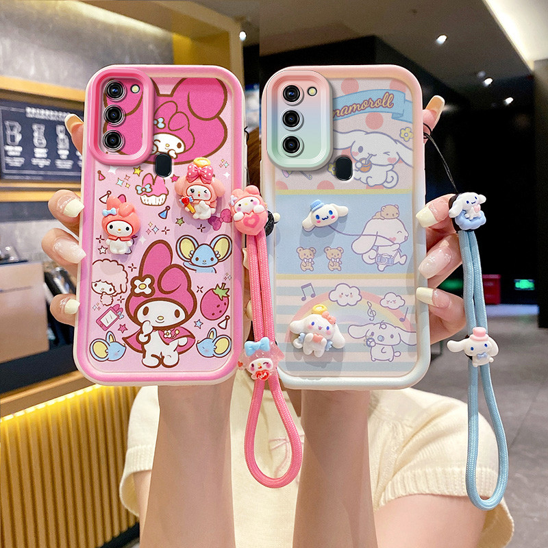 ốp lưng samsung a11 Ốp điện thoại búp bê 3D dễ thương cho ốp lưng samsung a11