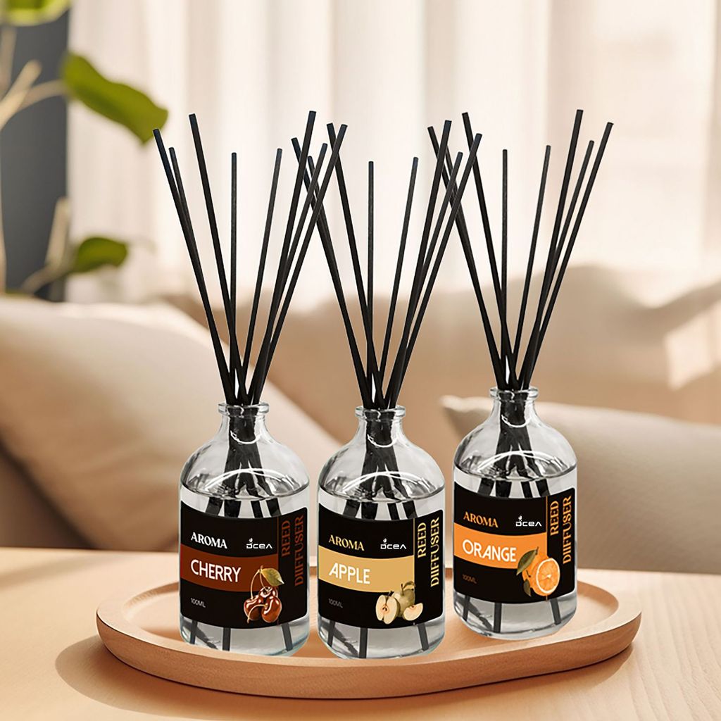Popular~Fireless Aromatherapy Essential Oil for Home Indoor Long-Lasting Fragrance Bedroom Fireless 