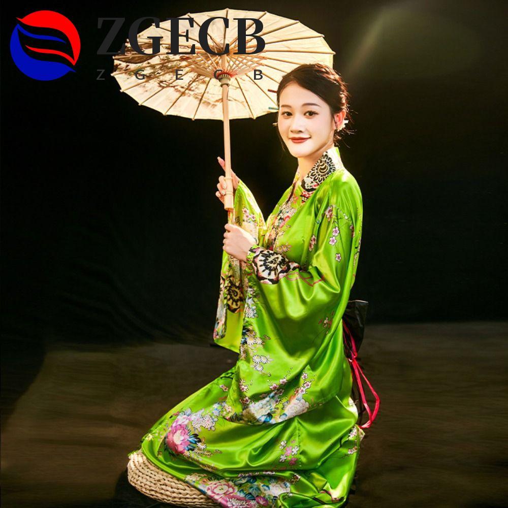 ZGECB kimono truyền thống Nhật Bản, trang phục Cosplay sang trọng Sakura Girl kimono Dress, đồng phụ