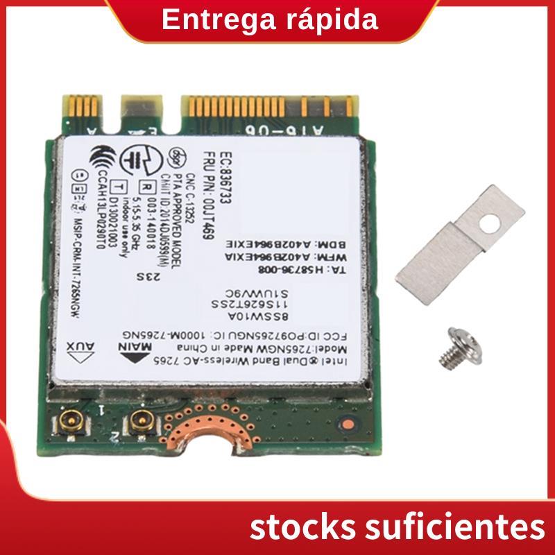 1 Cái AC7265 7265NGW Thẻ WiFi FRU00JT469 802.11AC NGFF BT4.0 Phụ Kiện Thay Thế Cho E550 E455 E555 Se