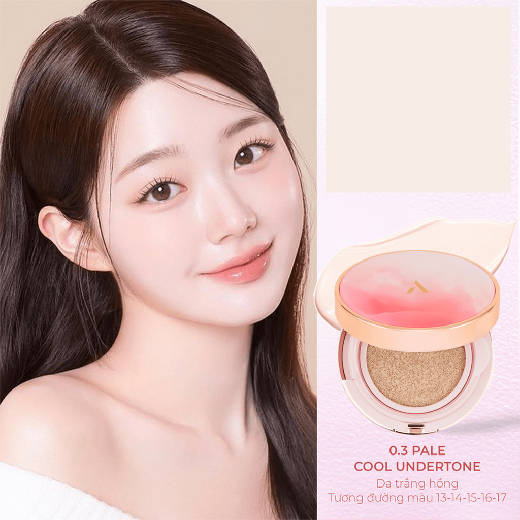 Cushion Aperire Day Dream Cover SPF50+/PA++++ 13g - Phấn Nước Chống Nắng Che Phủ Toàn Diện, Mịn Lì Bền Màu
