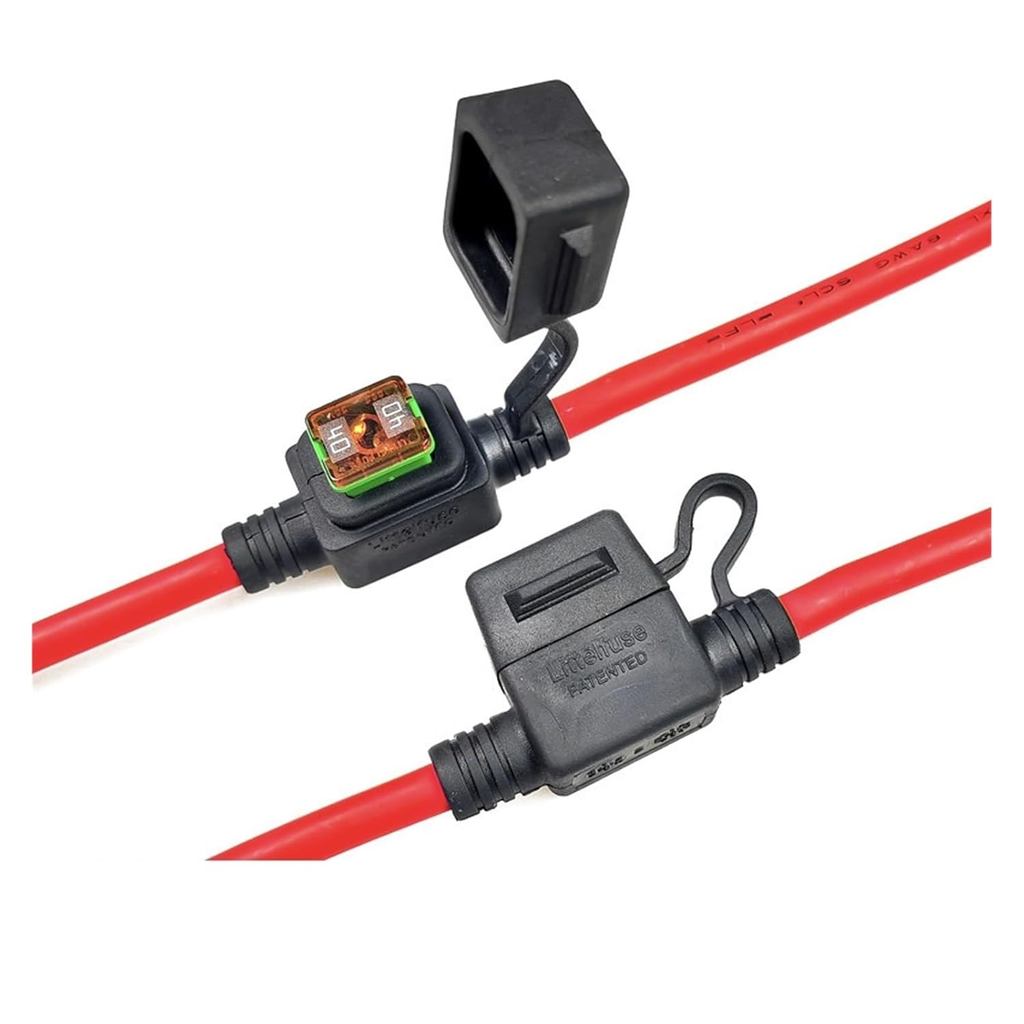 Giá đỡ cầu chì HLHJC1002G JCASE 58V 8AWG Hộp cầu chì loại chì (FJJC1002G)