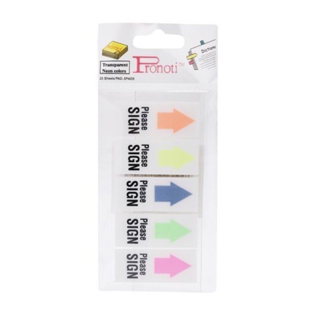 Giấy Note Please Sign 45649 Pronoti