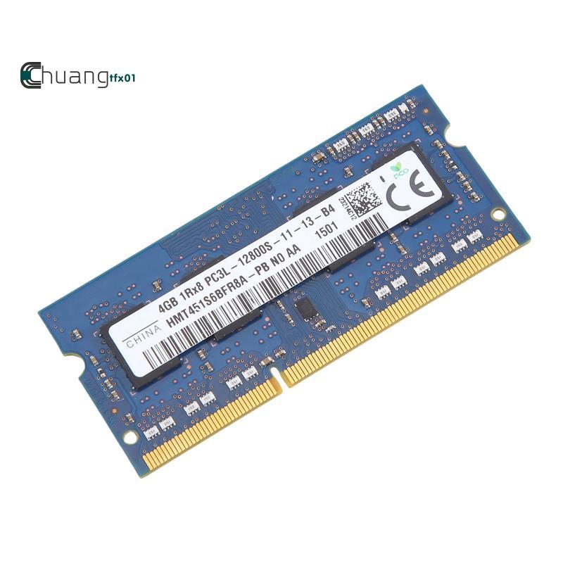 Dành Cho DDR3 4GB Laptop RAM Bộ Nhớ 1600Mhz PC3 12800 1RX8 1.35V 8 IC SODIMM Bộ Nhớ Chỉ Dành Cho