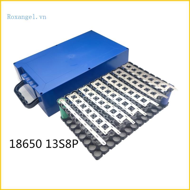 ROX Độ Bền 48V Hộp Xe Đạp Điện Tương Thích Cho 13S8P 14S8P 18650 Tế Bào