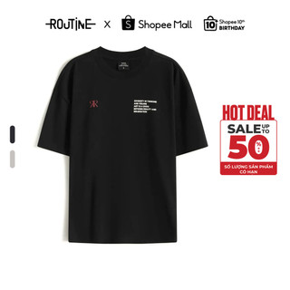  Áo Thun Tay Ngắn Hình In Thunder Form Boxy - Routine 10S25TSS060 