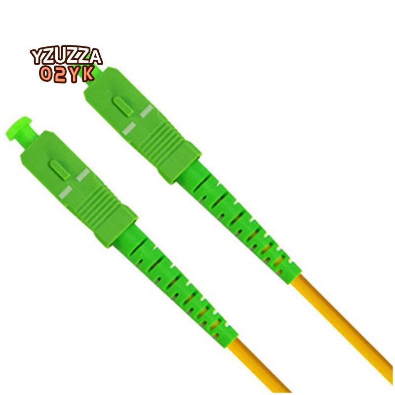 Cáp nhảy quang SC sang SC Dây 3.0mm Singlemode Simplex PVC G652D SM 1310 / 1550nm FTTH 2m