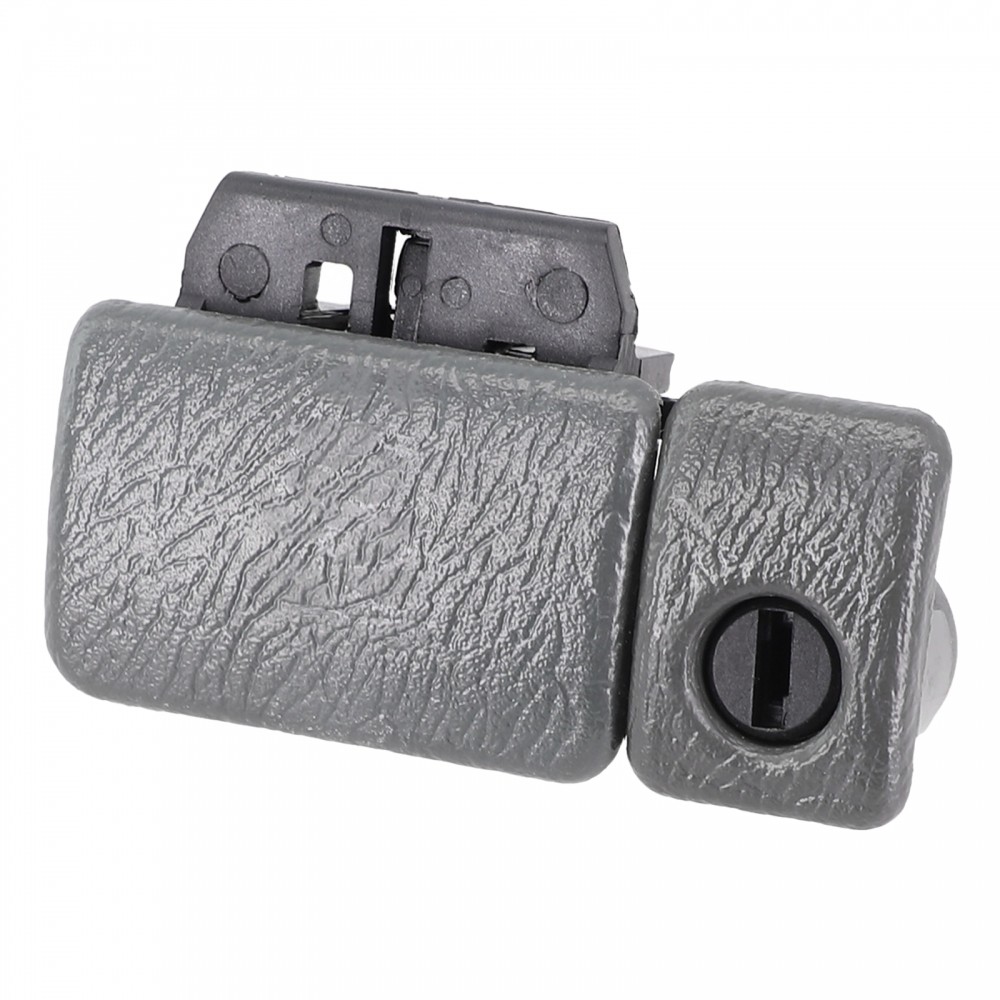 Easy Installation Glove Box Lock 40g Accessories Box Gray Lock Plastic