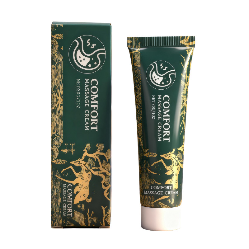 Nourishing Cream Natural Herbs Skin Care Cream Take Care of Abdominal Discomfort Soothing Massage