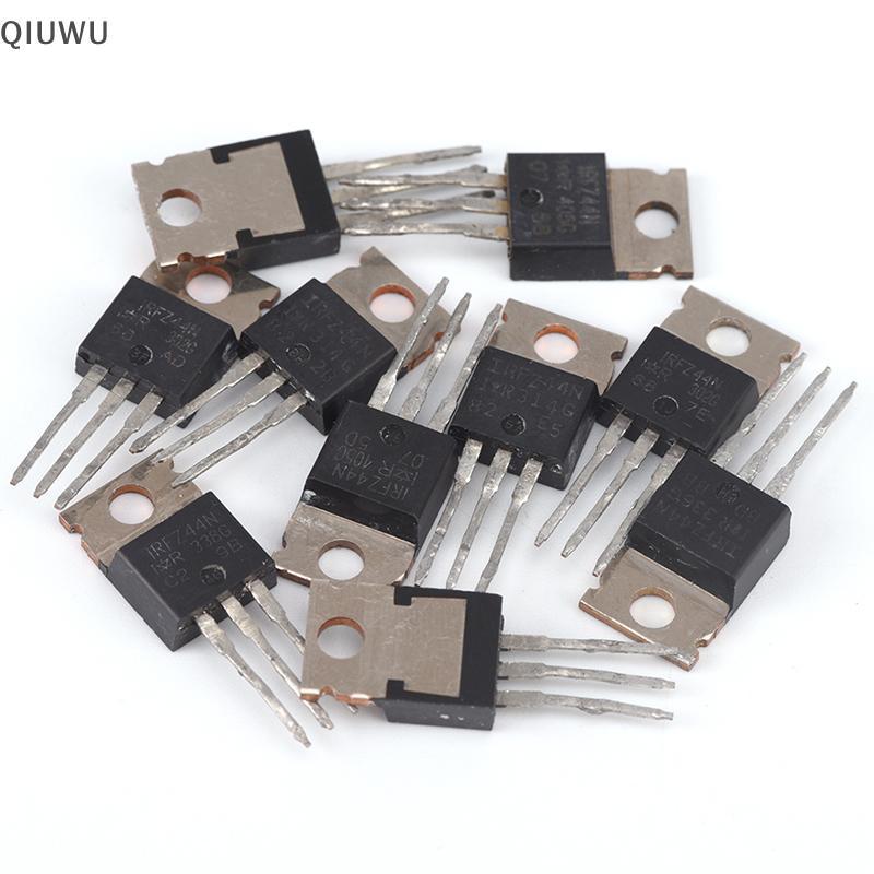 QIUWU Mới 10 Chiếc 55V 49A IRFZ44N IRFZ44 Điện Transistor MOSFET N-Channel L.