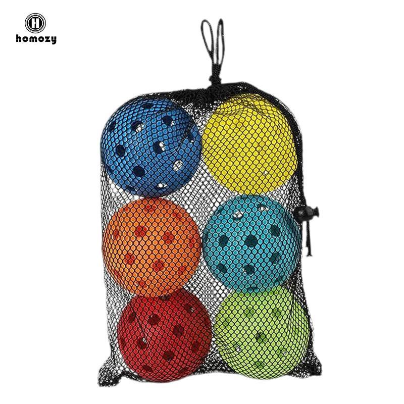 6x Quả Bóng Pickleball 40 Lỗ Quả Bóng Dưa Cho Giải Đấu Chơi Trong Nhà Ngoài Trời