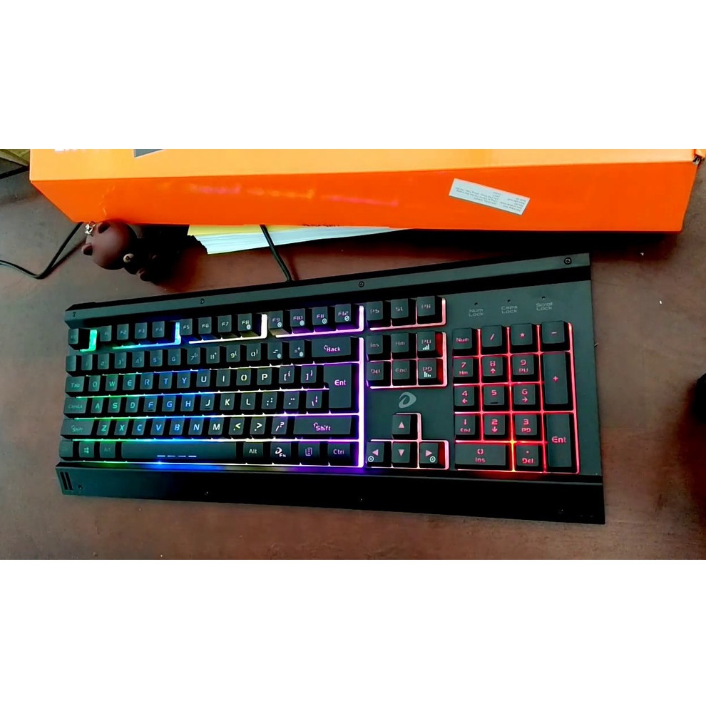 sufur [XẢ KHO] Bàn phím máy tính DareU LK145 LED RGB (cũ) - Bàn phím giả cơ Gaming Dareu LK145 giá r