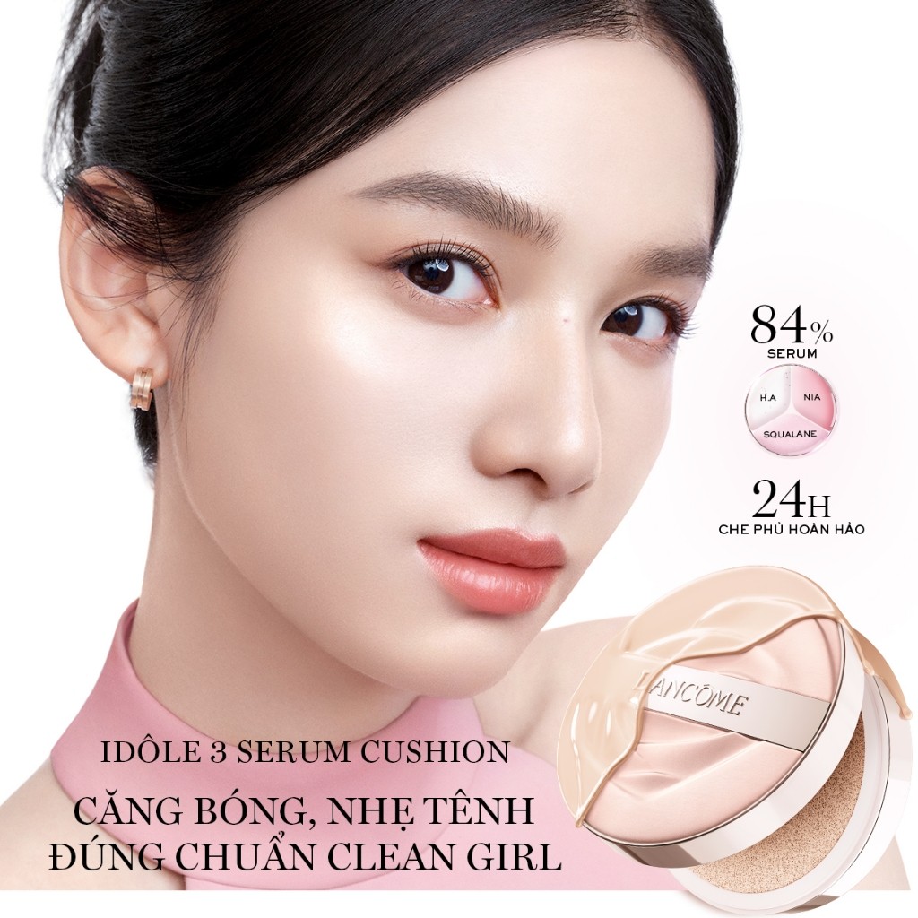 Lancome Idole Cushion Da căng bóng, nhẹ tênh