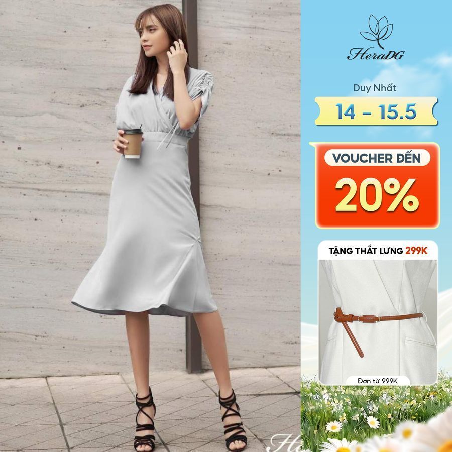 Đầm lụa trượt Nữ HeraDG - SDC20024
