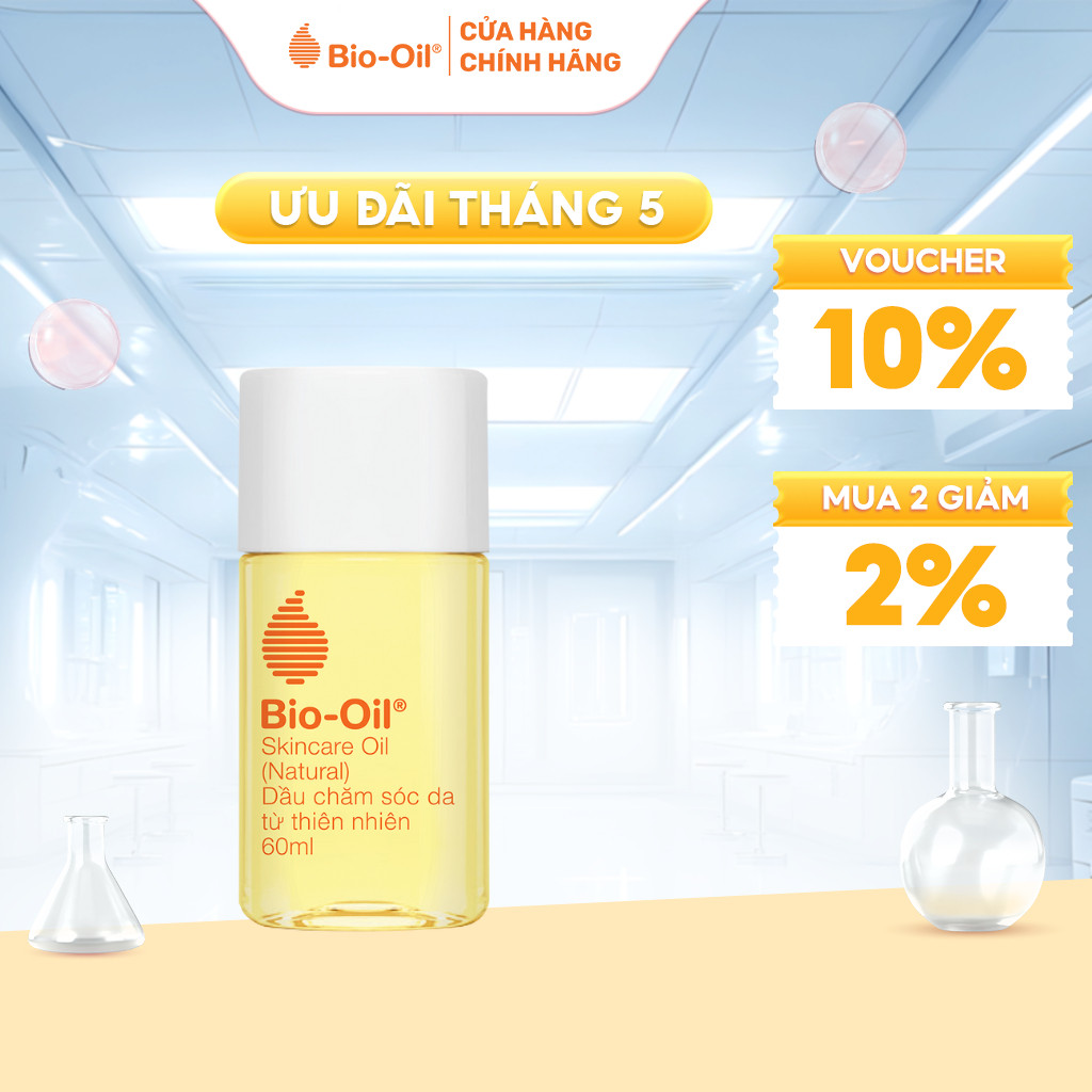 Dầu chăm sóc da từ Thiên Nhiên BIO-OIL SKINCARE OIL (NATURAL) 60ML
