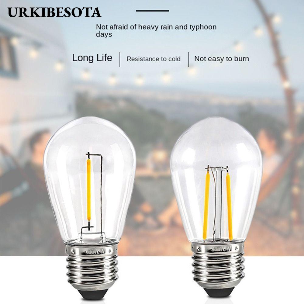 Bóng đèn LED URKIBESOTA Hot 1W 2W Bóng đèn sợi đốt