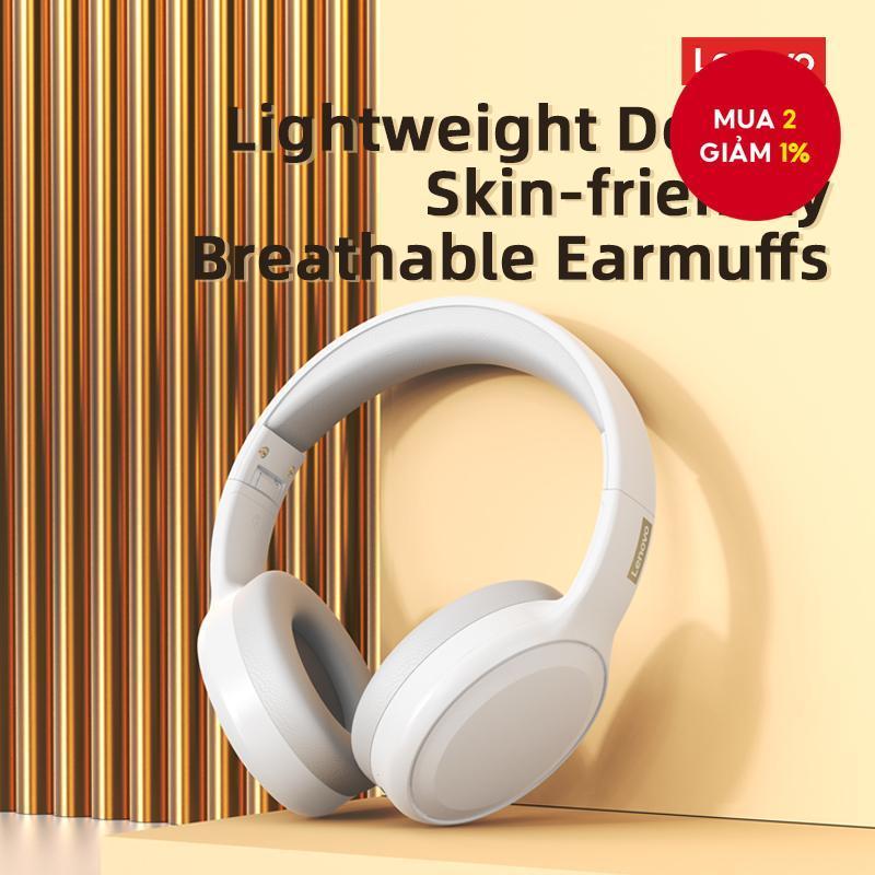 Tai nghe Bluetooth Lenovo Th30 mới, công nghệ chơi game với độ trễ thấp, âm nhạc khử tiếng ồn, cảm ứ