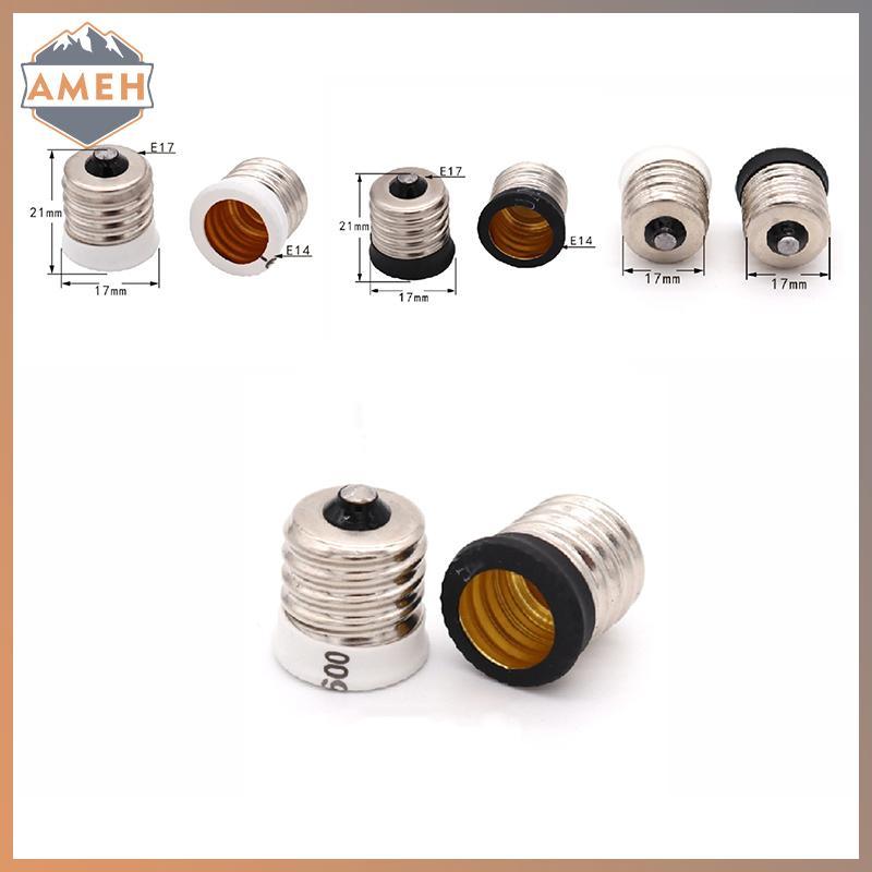 Technicolorepic E17 Sang Châu Âu E14 Candelabra Base Ổ Cắm Bóng Đèn LED Bộ Chuyển Đổi Đèn Giá Đỡ TEC