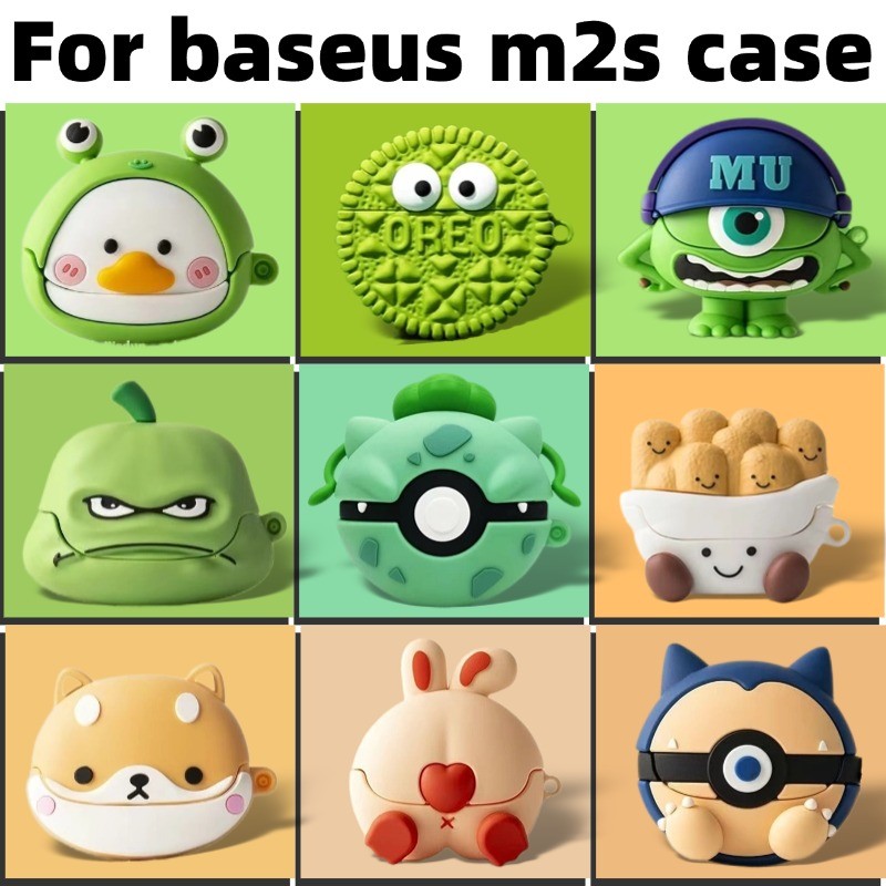 Dành cho vỏ tai nghe chống sốc Baseus m2s Baseus m2s Vỏ silicon chống sốc